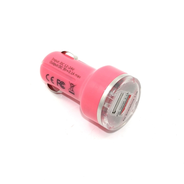 KRE-0503100C,5V 3.1A in Car Charger, Iphone5c car charger