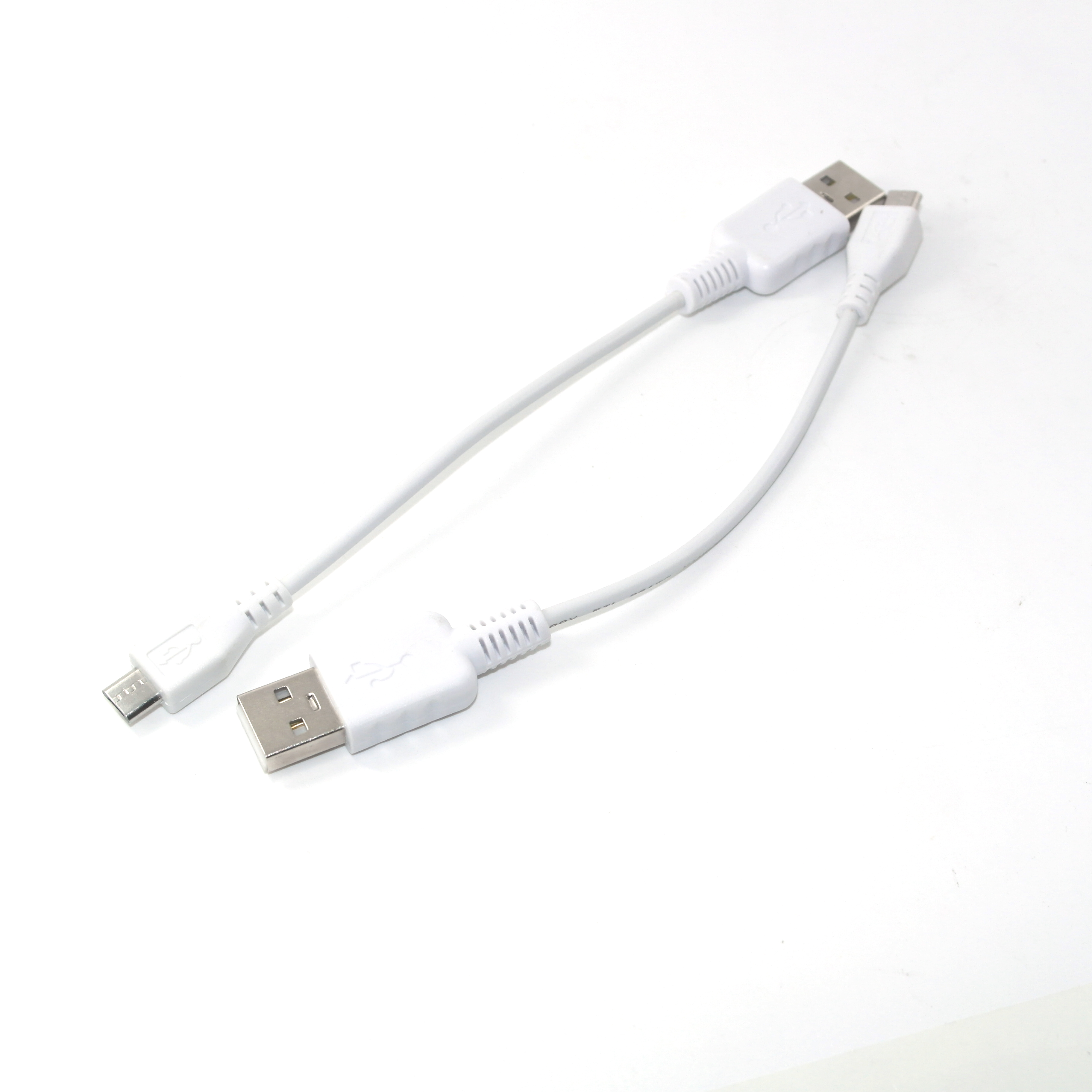 White Micro USB2.0 Cables 2A