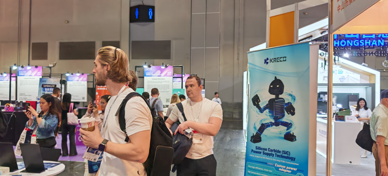 KRECO IPSKRE booth 7V33 crowded Global Sources Electronics Fair Hong Kong 2026 successful exhibition
