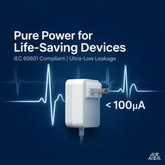 KRECO medical power supply low leakage current IEC 60601 ECG equipment