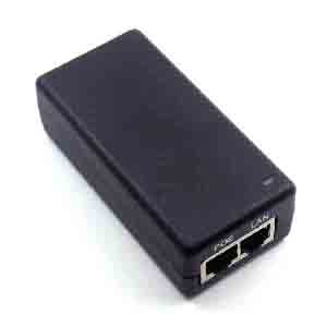 KRE036SPS-2401R25If,24V 1.25A 30W POE adaptor, Megabit/Gigabit POE injector