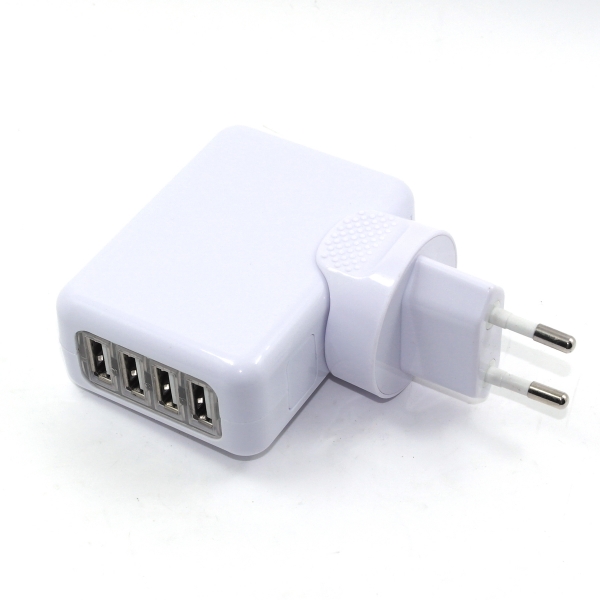 4USB port charger, 5VDC 3.1A USB charger