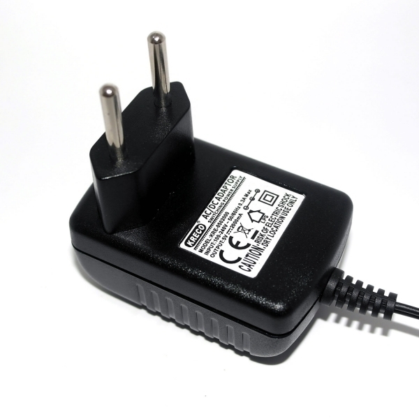 KRE-0901000,9V 1A 9W ЕU AC/DC адаптер, 9V 1A переключения адаптер