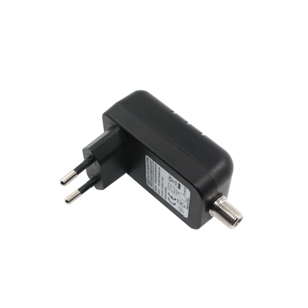 12V 1A 12W EU AC/DC Switching Adapter, F Connector