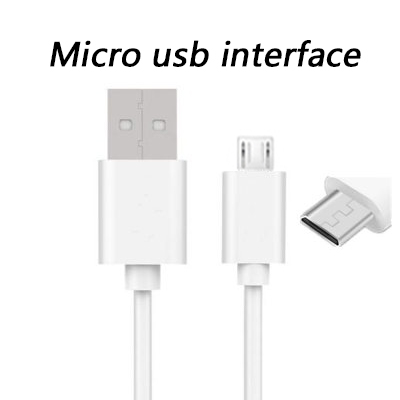 White Micro USB2.0 Cables 2A