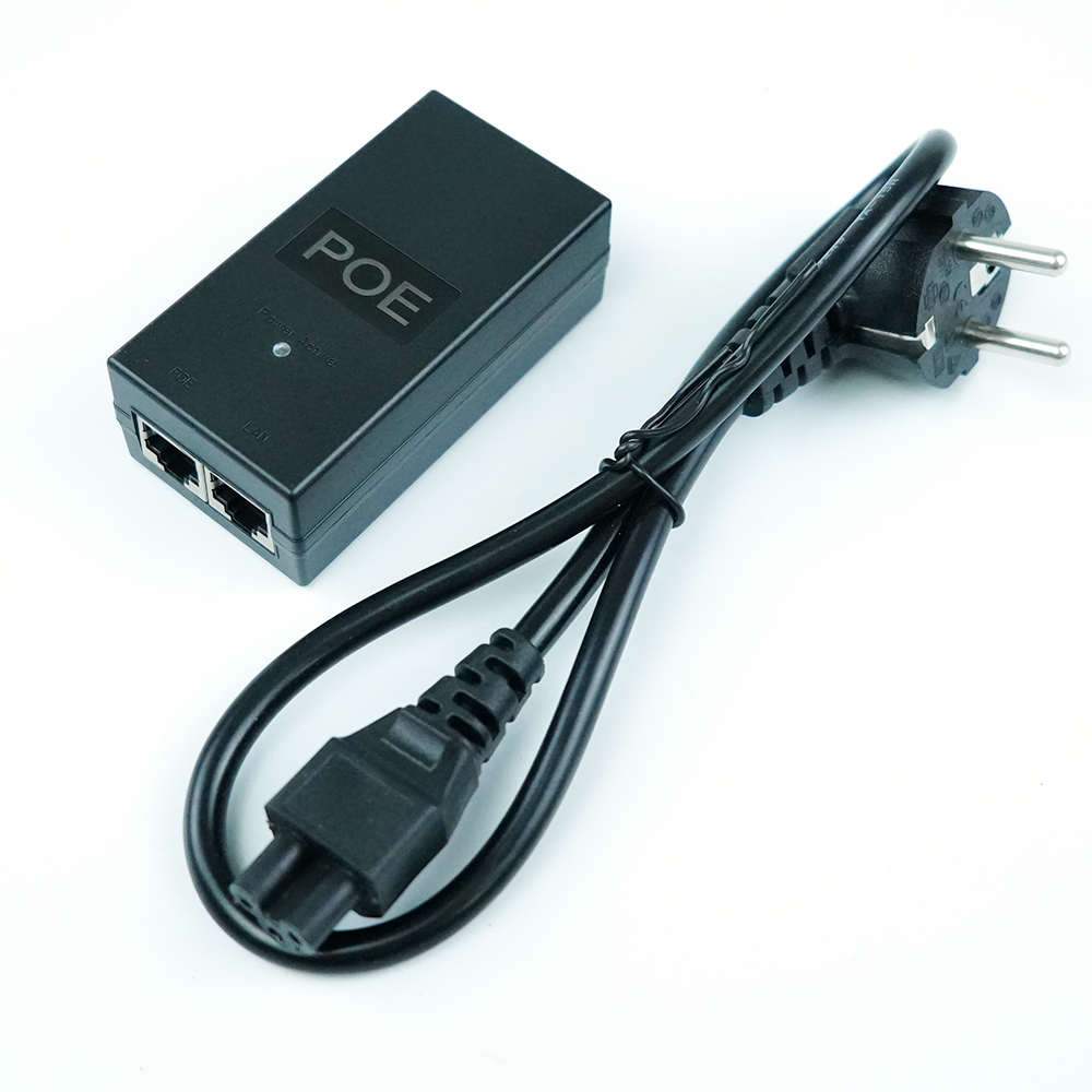 KRE-2401000DM,24V 1A 24W POE injector, 24VDC 1A POE power adapter